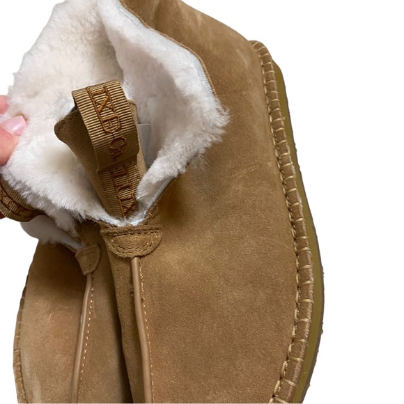 NWOT Australia luxe collective homework suede men boots shearling size US8 - Picture 5 of 13